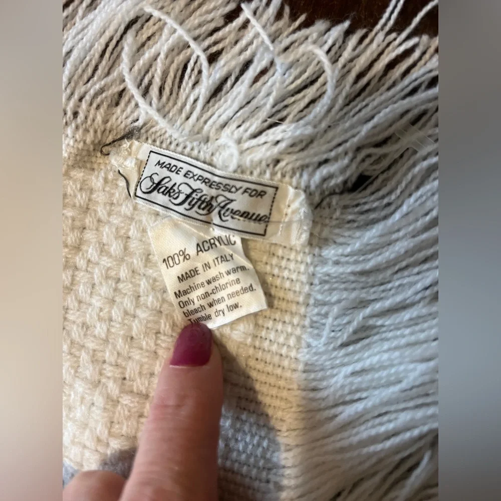 Saks Fifth Avenue vtg saks
